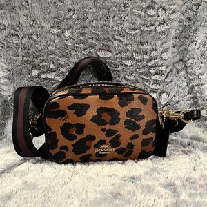 Coach Leopard Crossbody